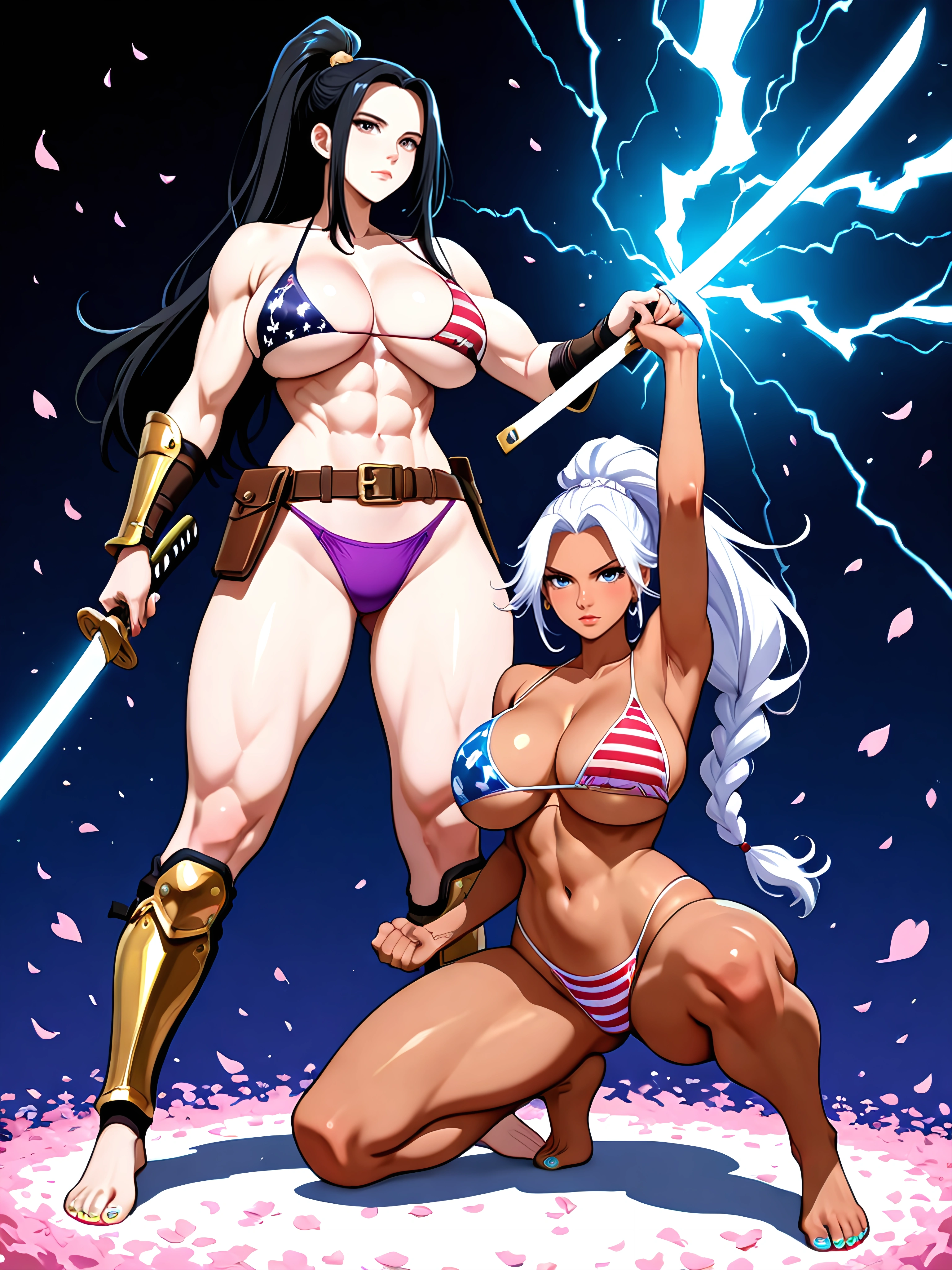 Raikou and Musashi — Anime Edition