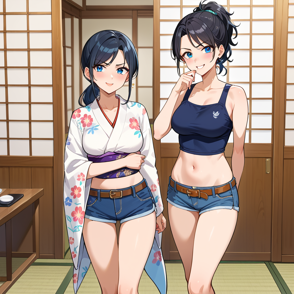 Mrs Hayashi and Gabi — Anime Edition
